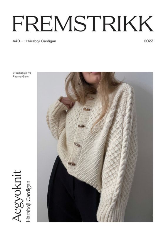 440-1 Haraboji Cardigan garnpakke