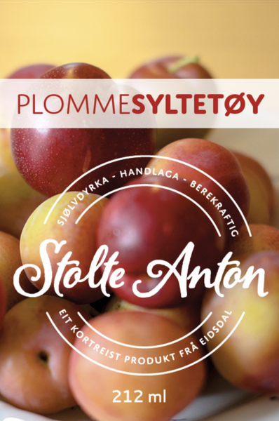Stolte anton Plommesyltet&oslash;y
