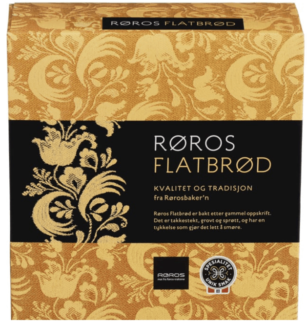 Hovedbilde Røros flatbrød grovt & sprøtt ...