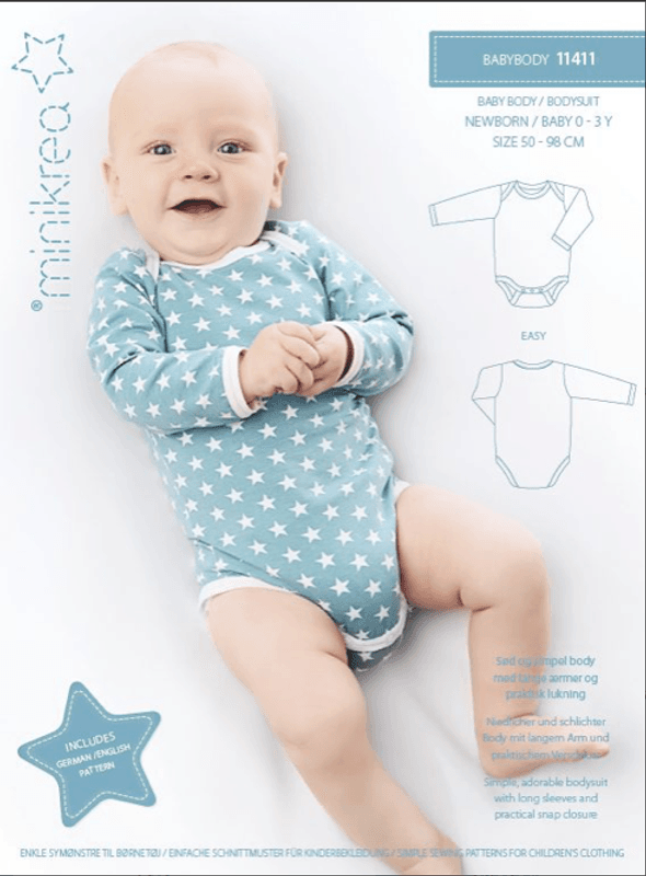 Minikrea body 0-3 år 11401