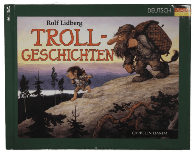 Hovedbilde Trollhistorier (minibok) tysk