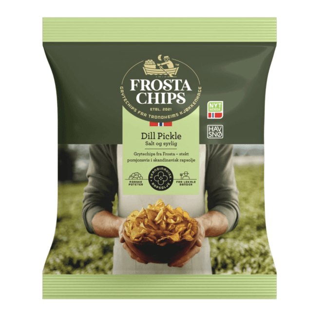 Hovedbilde Frostachips Dill Pickle 40g