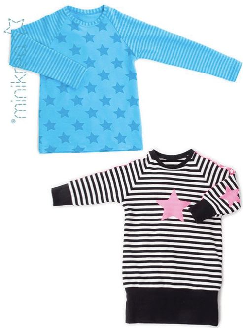 Hovedbilde Minikrea Raglan T-shirt 2-14 ...